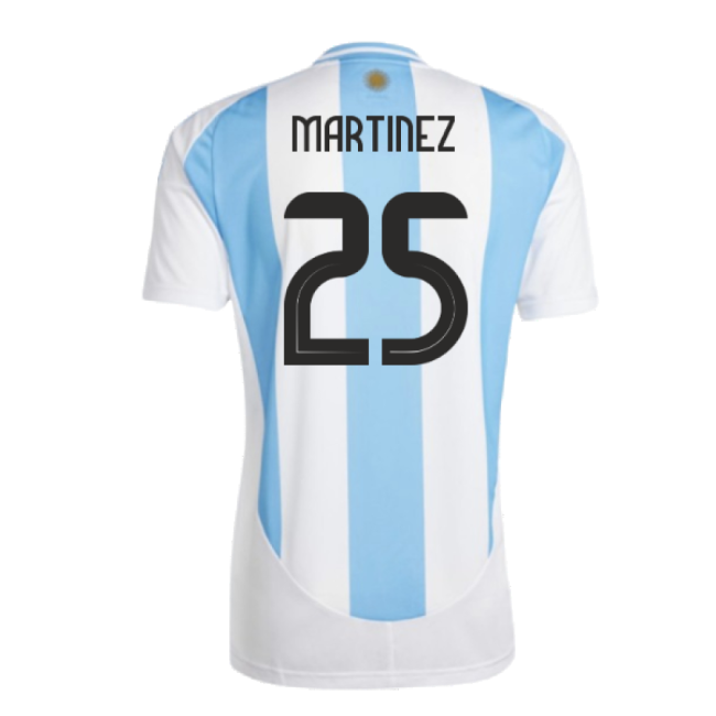 2024-2025 Argentina Home Shirt (MARTINEZ 25)-Football Jersey Hub