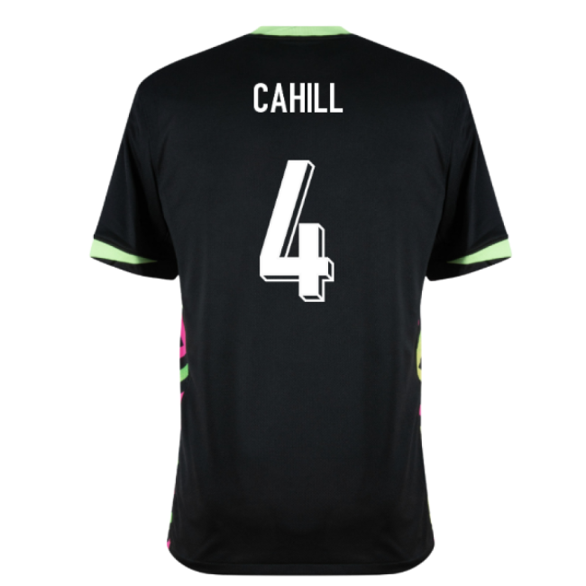 2025-2026 Australia Away Shirt (Cahill 4)-Football Jersey Hub