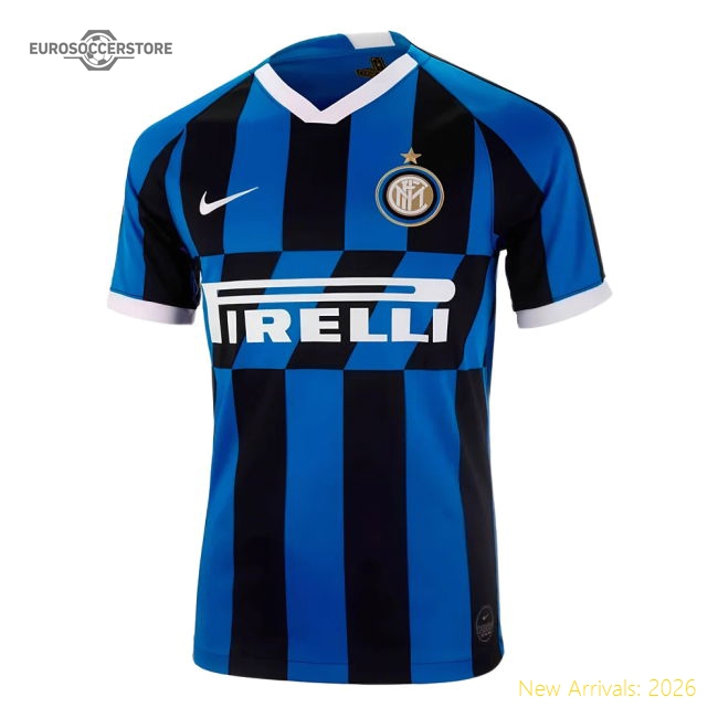 2019-2020 Inter Milan Home Shirt (Ibrahimovic 8)-Football Jersey Hub