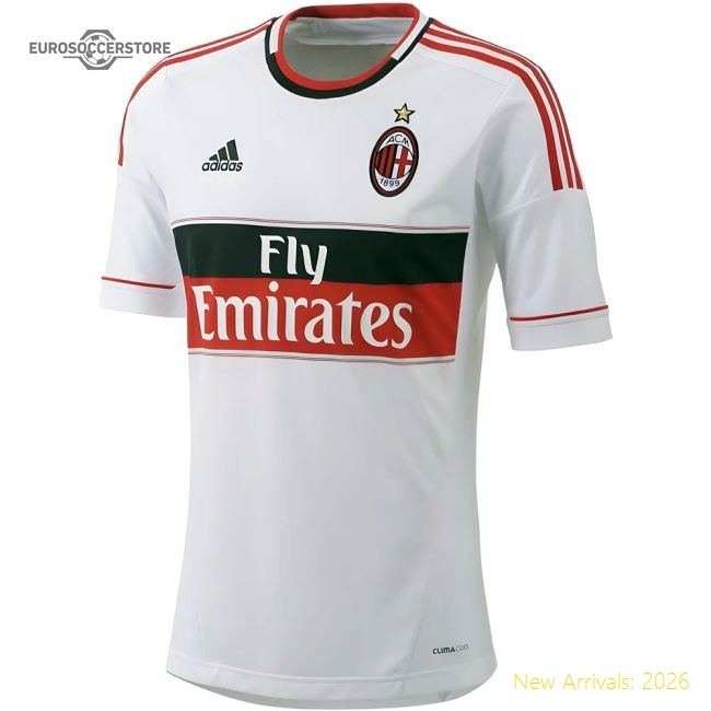 AC Milan 2012-13 Away Shirt (XSB) (Mint)-Football Jersey Hub