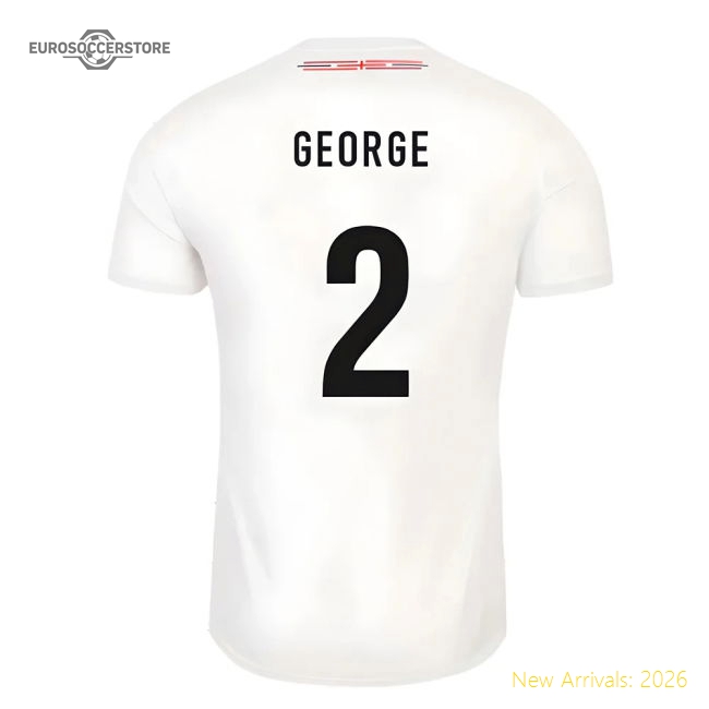 2023-2024 England Rugby Home Shirt (George 2)-Football Jersey Hub