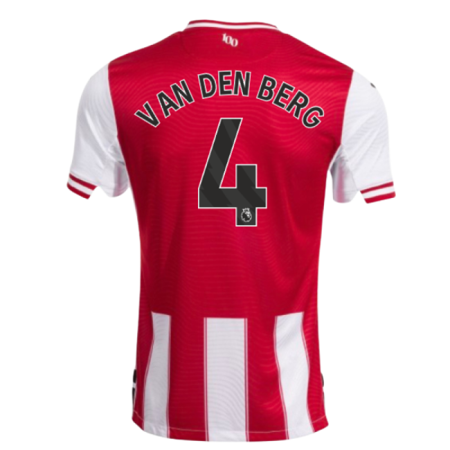 2025-2026 Brentford Home Shirt (Van Den Berg 4)-Football Jersey Hub