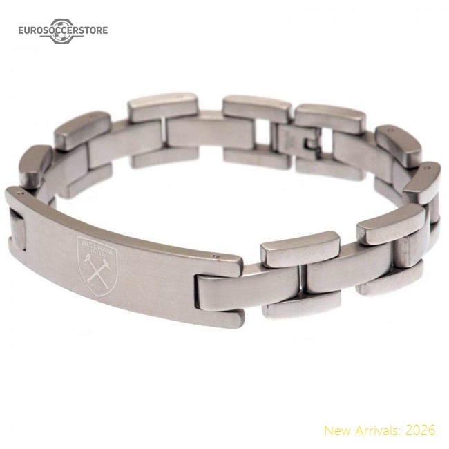 West Ham United FC Engraved Bracelet-Football Jersey Hub