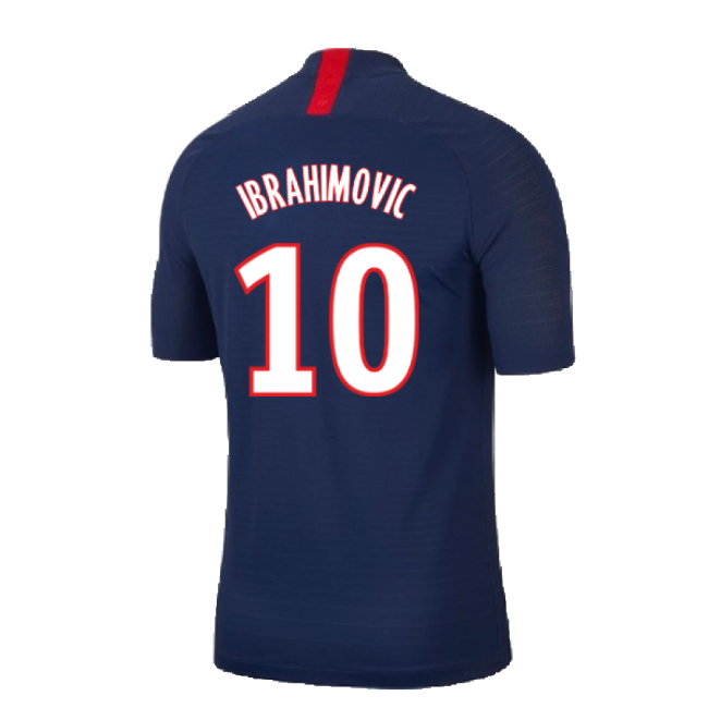 PSG 2019-20 Home Nike Vaporknit Shirt ((Mint) S) (IBRAHIMOVIC 10)-Football Jersey Hub