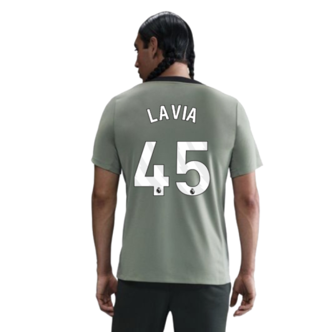 2025-2026 Chelsea Strike Training Shirt (Jade Green) (Lavia 45)-Football Jersey Hub