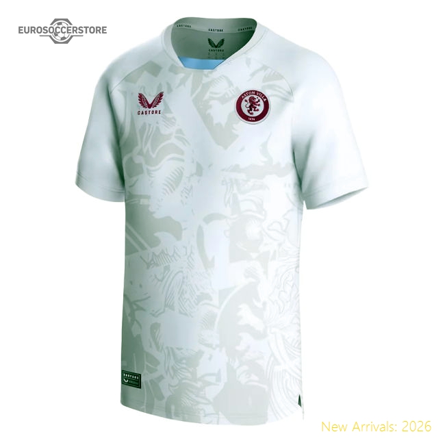 2023-2024 Aston Villa Away Shirt (Kids)-Football Jersey Hub
