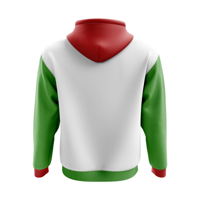 Bulgaria Concept Country Football Hoody (White)-Football Jersey Hub