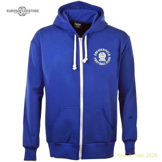 Chesterfield FC Zipped Hoodie - Royal-Football Jersey Hub