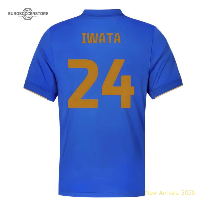 2025-2026 Birmingham City Home Shirt (Iwata 24)-Football Jersey Hub