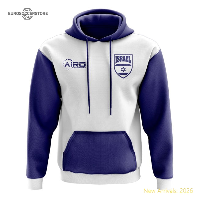 Isreal Concept Country Football Hoody (White)-Football Jersey Hub
