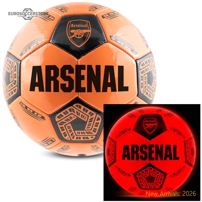 Arsenal FC LED Glow Football-Football Jersey Hub