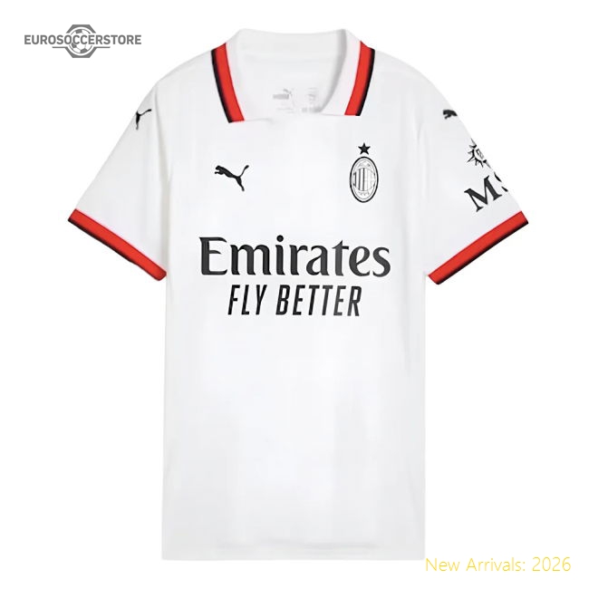 2024-2025 AC Milan Away Shirt (Womens)-Football Jersey Hub