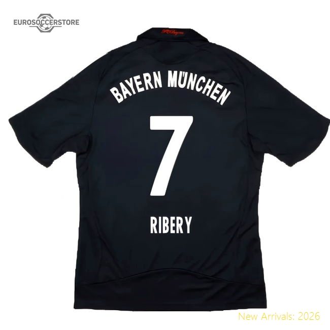 Bayern Munich 2008-10 Away Shirt ((Excellent) S) (Ribery 7)-Football Jersey Hub