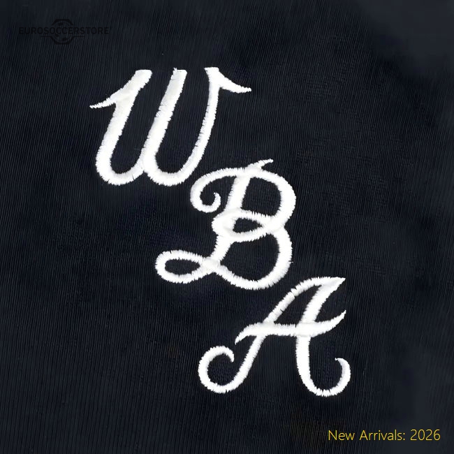 West Bromwich Albion Zipped Hoodie - Navy-Football Jersey Hub