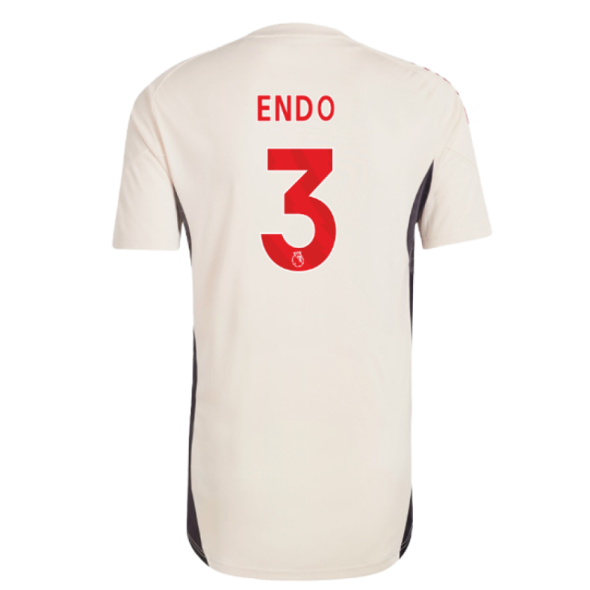 2025-2026 Liverpool Training Jersey (White) (Endo 3)-Football Jersey Hub