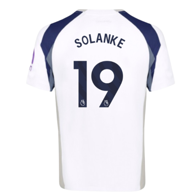 2025-2026 Tottenham Hotspur Home Shirt (Solanke 19)-Football Jersey Hub
