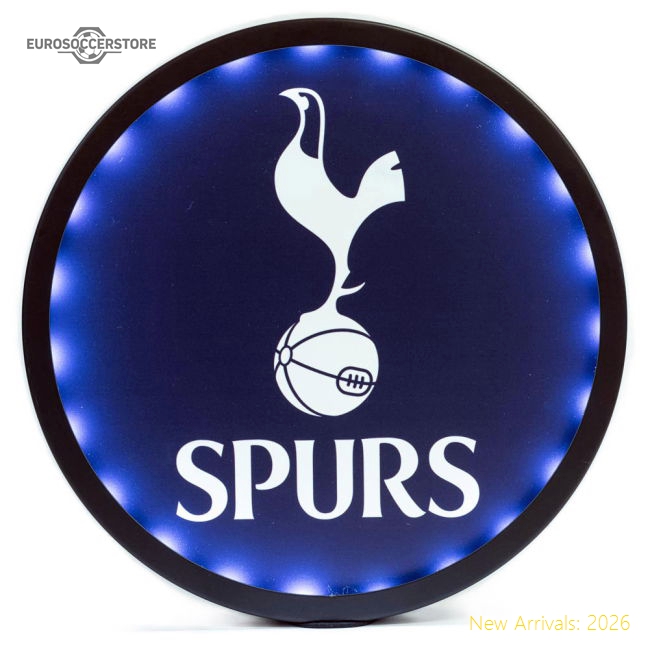 Tottenham Hotspur FC Metal LED Logo Sign-Football Jersey Hub
