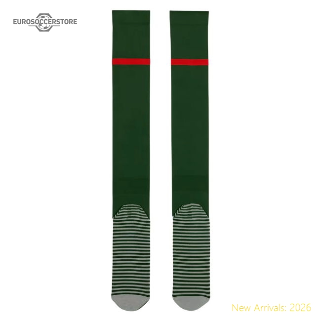 2025-2026 Chelsea Away Socks (Bottle Green)-Football Jersey Hub