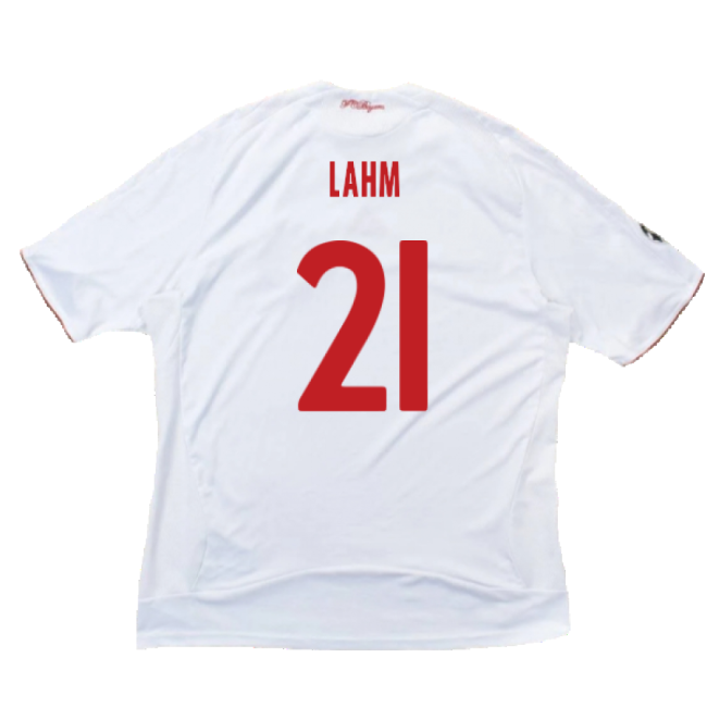 Bayern Munich 2008-09 Third Shirt ((Very Good) XXL) (Lahm 21)-Football Jersey Hub