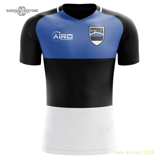 2025-2026 Estonia Home Concept Football Shirt - Womens-Football Jersey Hub