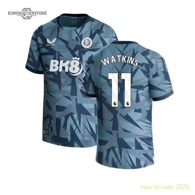 2023-2024 Aston Villa Third Shirt (Watkins 11)-Football Jersey Hub