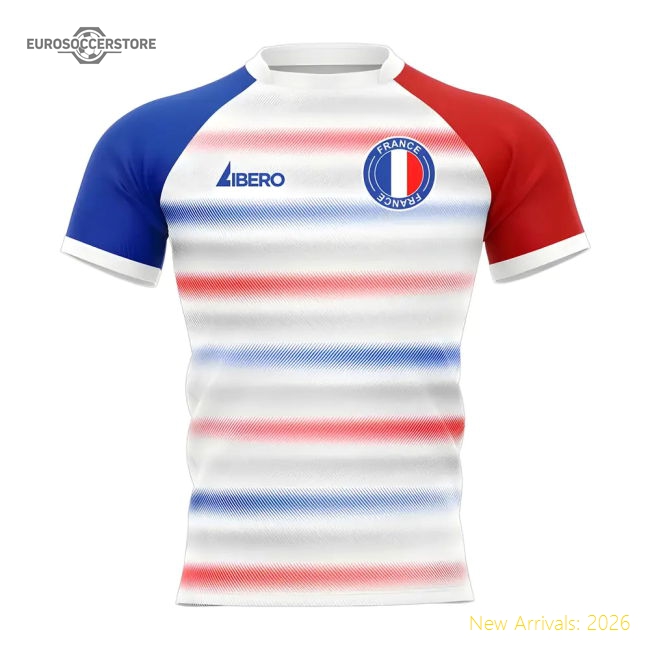 2025-2026 France Concept Away Rugby Shirt Baby-Football Jersey Hub