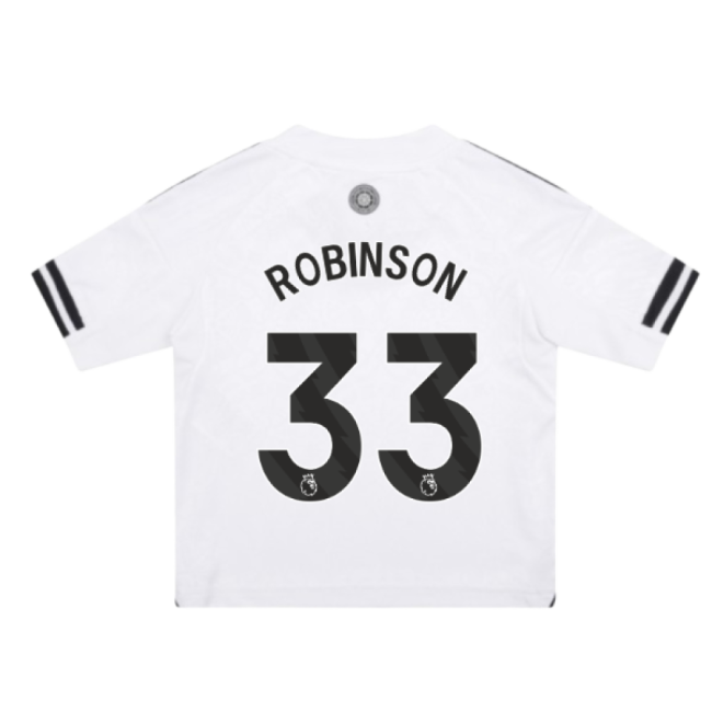 2025-2026 Fulham Home Mini Kit (Robinson 33)-Football Jersey Hub