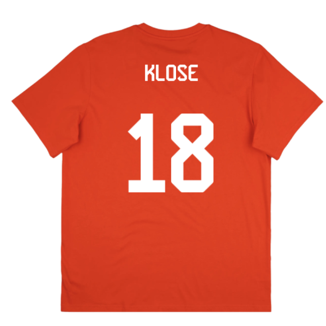 2025-2026 Bayern Munich Seasonal Graphic Tee (Red) (Klose 18)-Football Jersey Hub