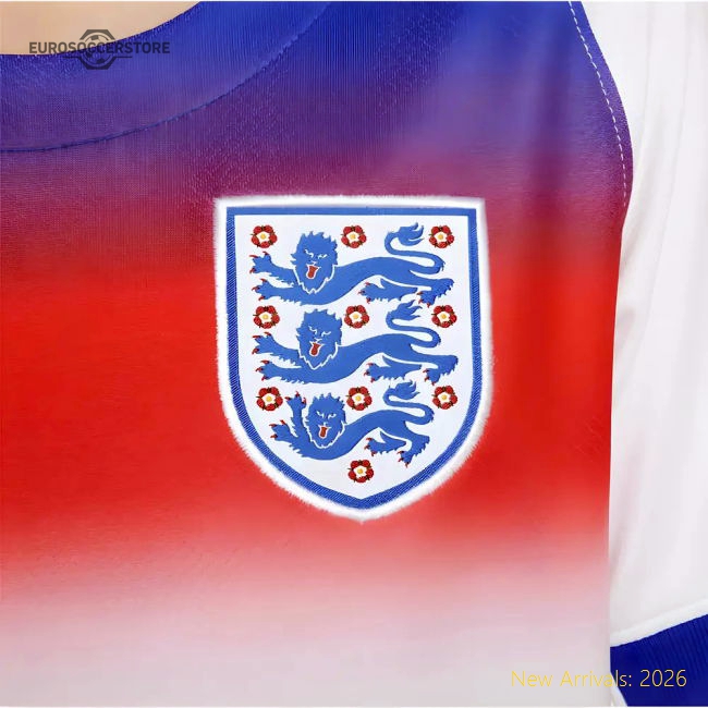 2025 England Womens Team Home Shirt (Kids)-Football Jersey Hub