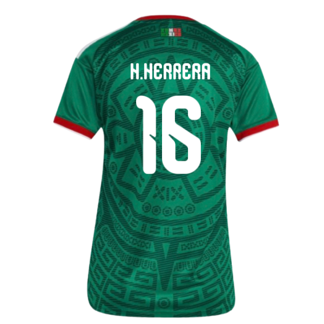 2026-2027 Mexico Home Shirt (Womens) (H.Herrera 16)-Football Jersey Hub