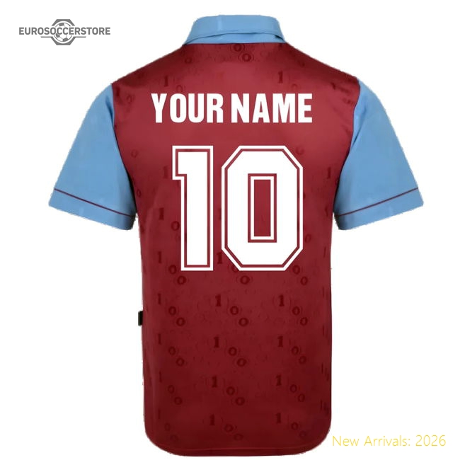 West Ham 1995-1996 Home Retro Shirt (Your Name)-Football Jersey Hub