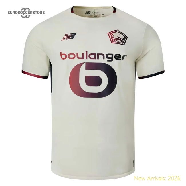 2025-2026 Lille Away Shirt (E.Mbappe 8)-Football Jersey Hub