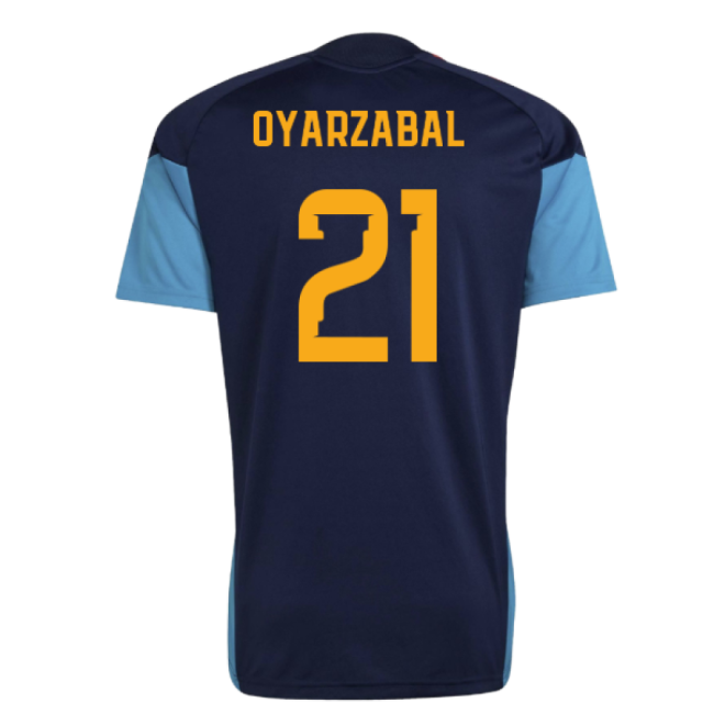 2026-2027 Spain Training Jersey (Night Indigo) (Oyarzabal 21)-Football Jersey Hub
