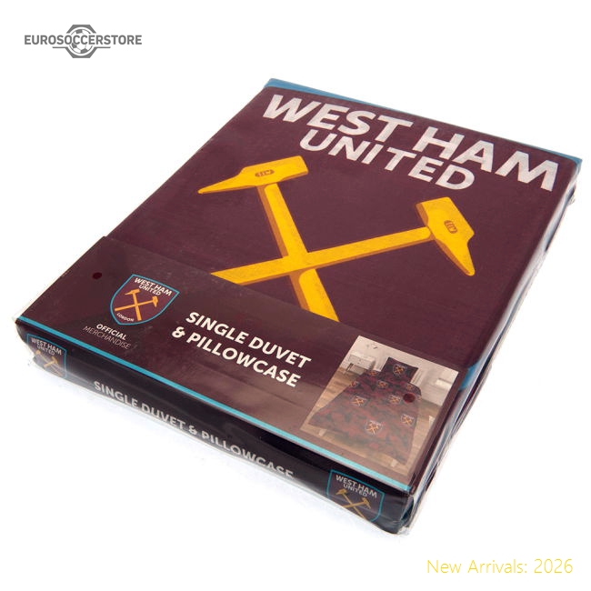 West Ham United FC Player Camo Single Duvet Set-Football Jersey Hub