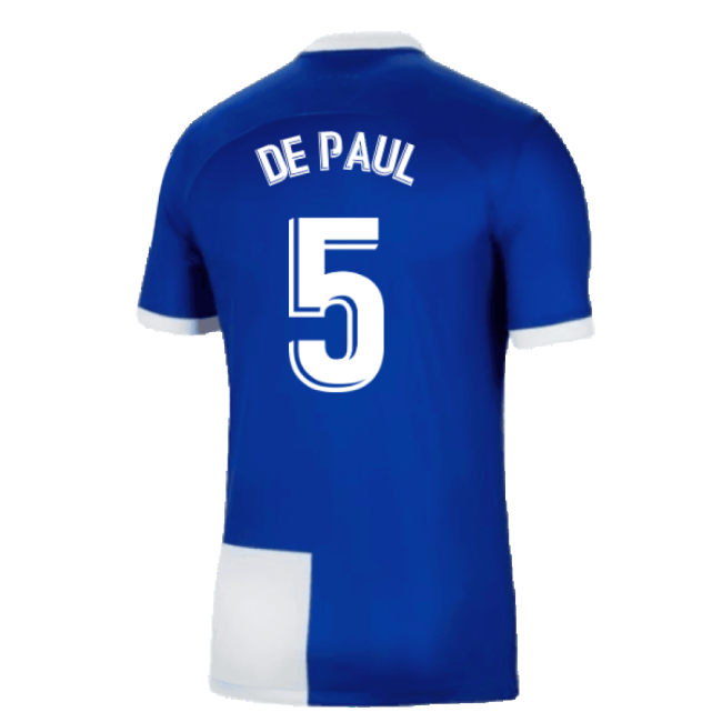 2023-2024 Atletico Madrid Away Shirt (De Paul 5)-Football Jersey Hub