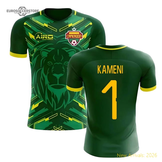 2025-2026 Cameroon Home Concept Football Shirt (Kameni 1)-Football Jersey Hub