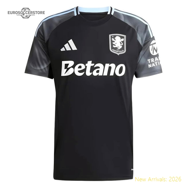 2025-2026 Aston Villa Away Shirt-Football Jersey Hub