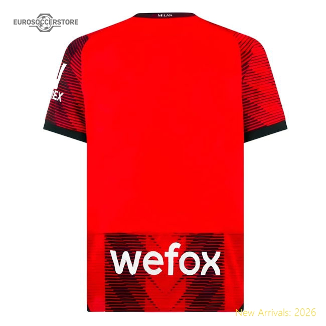 2023-2024 AC Milan Home Shirt-Football Jersey Hub