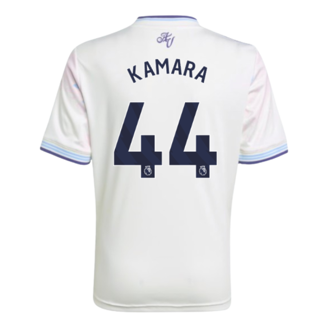2025-2026 Aston Villa Third Shirt - Kids (Kamara 44)-Football Jersey Hub