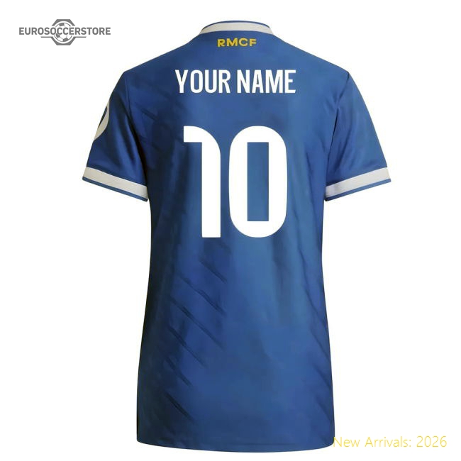 2025-2026 Real Madrid Authentic Third Shirt (Womens) (Your Name)-Football Jersey Hub