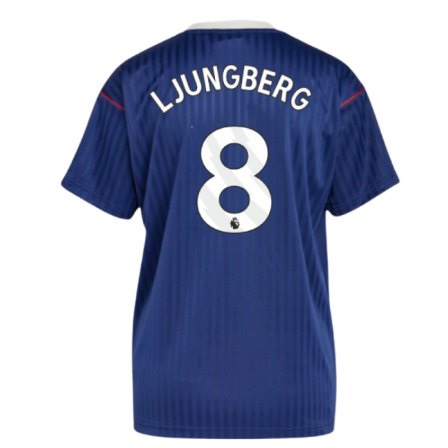 Arsenal Terrace Icons Shirt (Navy) (Ljungberg 8)-Football Jersey Hub