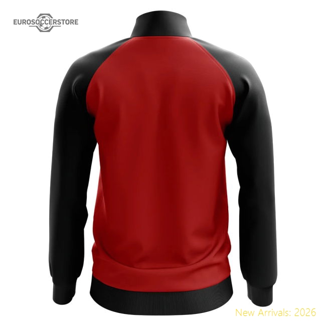 Newells Old Boys Concept Football Track Jacket (Red)-Football Jersey Hub