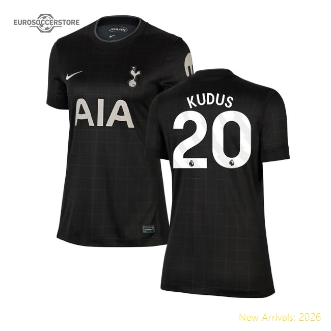 2025-2026 Tottenham Away Shirt (Womens) (Kudus 20)-Football Jersey Hub