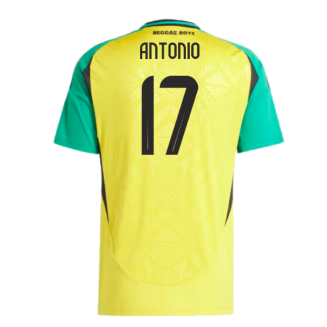 2024-2025 Jamaica Home Shirt (Antonio 17)-Football Jersey Hub