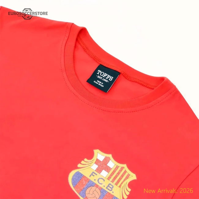 Barcelona 12th Man- Red T-Shirt-Football Jersey Hub