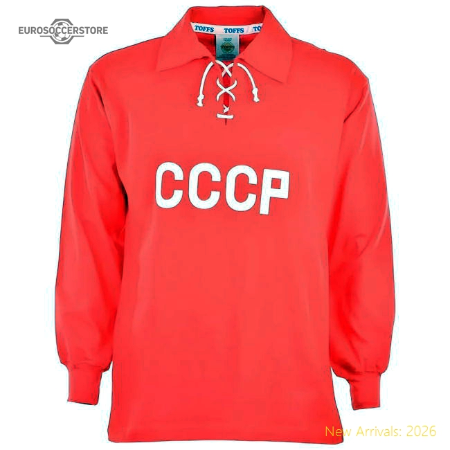 Russia 1960s Retro Football Shirt-Football Jersey Hub