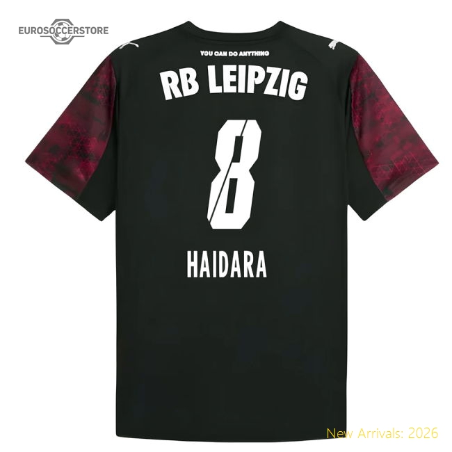 2025-2026 Red Bull Leipzig Third Shirt (Haidara 8)-Football Jersey Hub