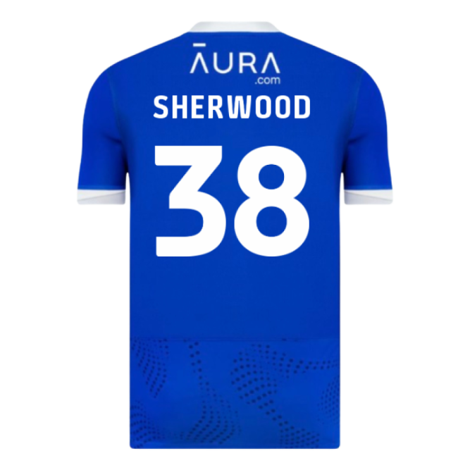 2025-2026 Portsmouth Home Shirt (Sherwood 38)-Football Jersey Hub