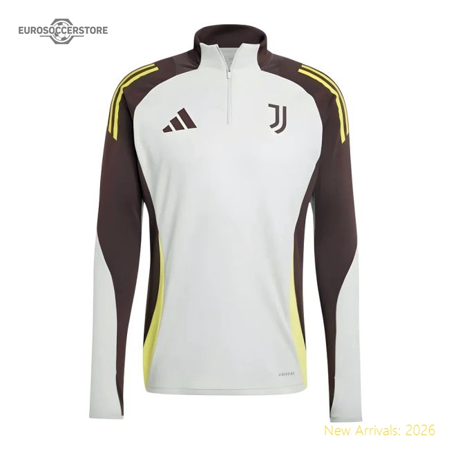2024-2025 Juventus EU Training Top (Silver)-Football Jersey Hub