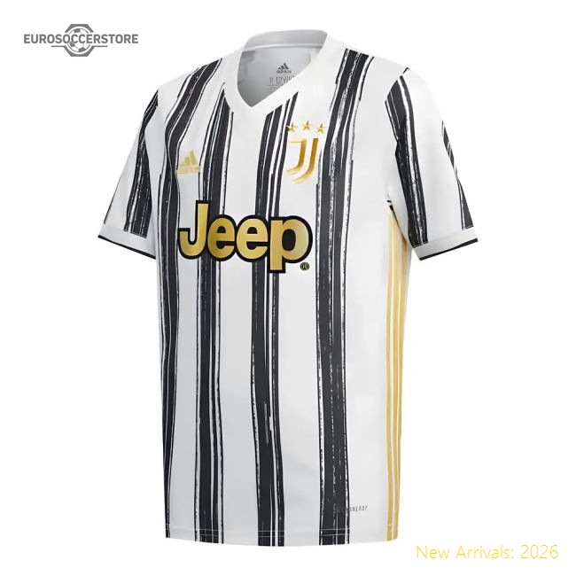 2020-2021 Juventus Adidas Home Football Shirt-Football Jersey Hub
